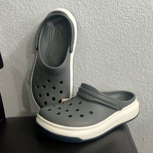 Brand New Crocs Grey crocband full force clog